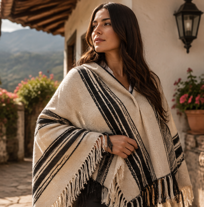 Ruanas, ponchos y muleras