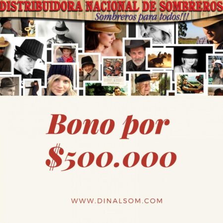 Bono regalo x $500.000